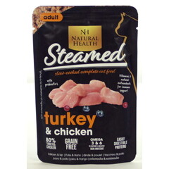 Natural Health Voer NH Cat Steamed Turkey 85 gr.