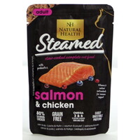 Natural Health Voer NH Cat Steamed Salmon 85 gr.