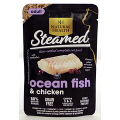 Natural Health Voer NH Cat Steamed Ocean Fish 85 gr.