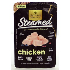 Natural Health Voer NH Cat Steamed Kitten Chicken 85 gr.