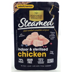 Natural Health Voer NH Cat Steamed Indoor Sterilised 85 gr.