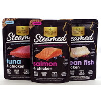 Natural Health Voer NH Cat Steamed MP Catch of the day  12x85 gr.