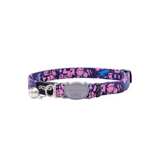 Rogz Beltz Catz FusionCat Halsband S Punk Purple 1 st. Small