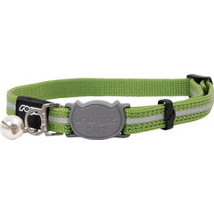 Rogz Beltz Catz AlleyCat Halsband S Lime 1 st. Small