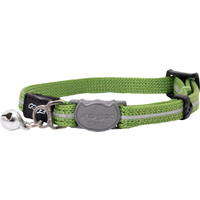 Rogz Beltz Catz AlleyCat Halsband XS Lime 1 st. Extra Small