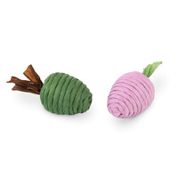 Rogz Yotz Rogz Paper Rope Radish Green/Pink 1 st.