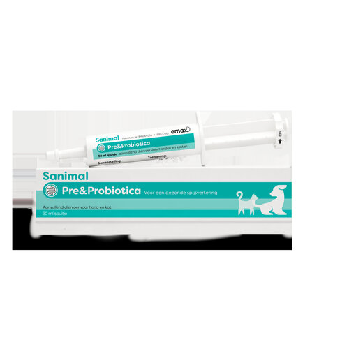 Sanimal Sanimal Prebiotica & Probiotica 30 ml.