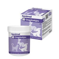 Sanimal Sanimal Oogdoekjes 100 st.