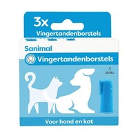 Sanimal Sanimal Vingertandenborstel 3 st.