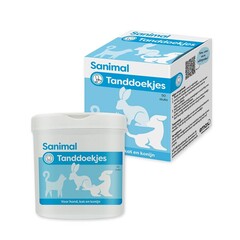 Sanimal Sanimal Tanddoekjes 50 st.