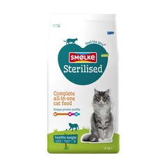 Smolke Smolke Kat Sterilised 10 kg.