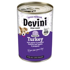 Devini Devini Dog Turkey 400 gr.