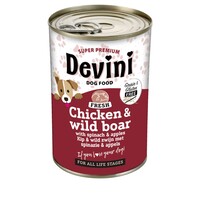 Devini Devini Dog Chicken & Wild Boar 400 gr.