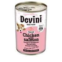 Devini Devini Dog Chicken With Salmon 400 gr.