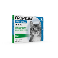 Frontline Frontline spot on kat 3 pip 3 pip.