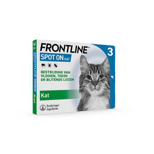 Frontline Frontline spot on kat 3 pip 3 pip.