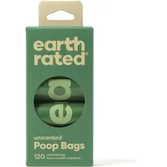 EARTH RATED EARTH RATED POOP BAGS 120ST