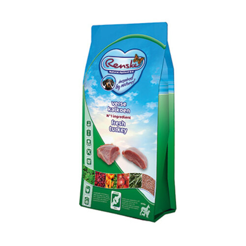 Renske Renske Super Senior Kalkoen Graanvrij 6,5 kg.