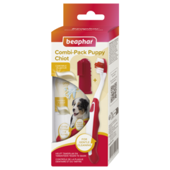 Beaphar Tandpasta & Borstel Combi-Pack Puppy 1 st.