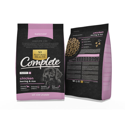 Natural Health Voer NH Dog Basic 5 Puppy 2 kg.