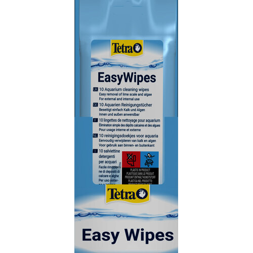 Tetra aquaria onderdelen Tetra Easy Wipes, pak a 10 stuks.