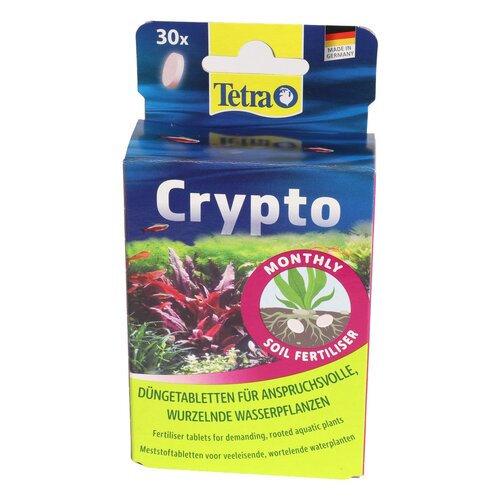 Tetra plant Tetra Crypto, doos à 30 tabletten.