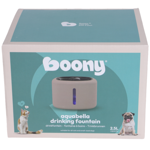boon Boon drinkfontein aquabella cappuccino 2,5 liter