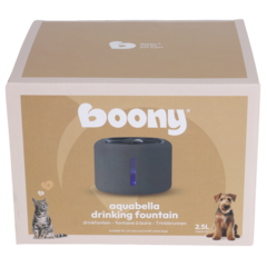 Boon Boon drinkfontein aquabella anthracite 2,5 liter