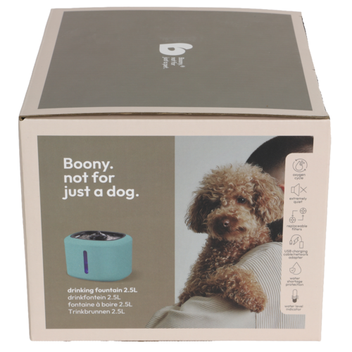 boon Boon drinkfontein aquabella mistletoe green 2,5 liter