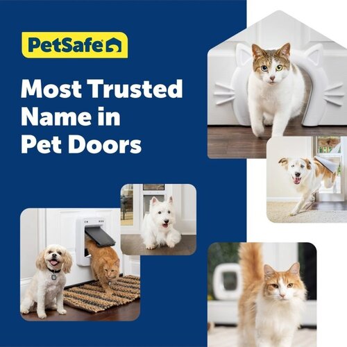 Staywell Petsafe kattendeur big cat flap wit