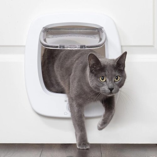 Staywell Petsafe kattendeur big cat flap wit