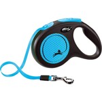 Flexi flexi rollijn NEW NEON tape M blauw, 5 meter.