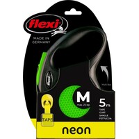 Flexi flexi rollijn NEW NEON tape M groen, 5 meter.