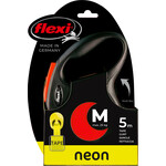 Flexi flexi rollijn NEW NEON tape M oranje, 5 meter.