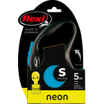 Flexi flexi rollijn NEW NEON tape S blauw, 5 meter.