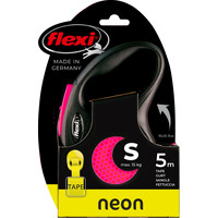 Flexi flexi rollijn NEW NEON tape S roze, 5 meter.