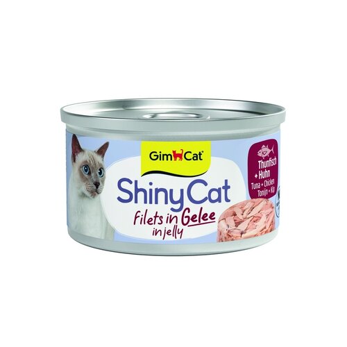 Shiny Cat ShinyCat Filets In Jelly Tonijn + Kip 70 gr.