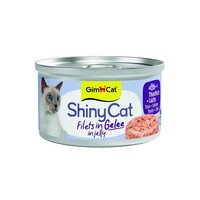 Shiny Cat ShinyCat Filets In Jelly Tonijn + Zalm 70 gr.