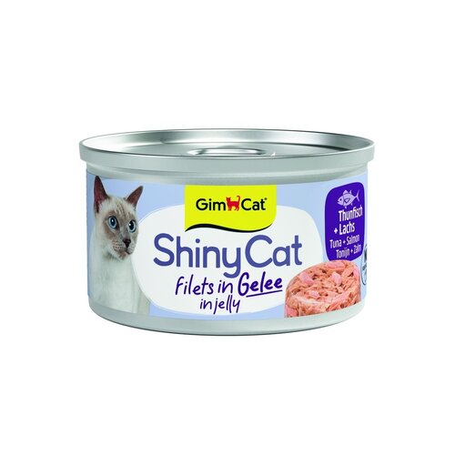 Shiny Cat ShinyCat Filets In Jelly Tonijn + Zalm 70 gr.