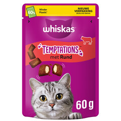 Whiskas Whiskas Temptations Rund 60 gr.