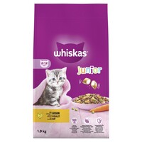 Whiskas Whiskas Droog Junior Kip 1900 gr.