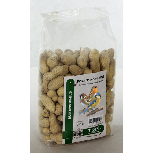 Tijssen goed voor dieren Pinda Ongepeld [dop] 300 gr.