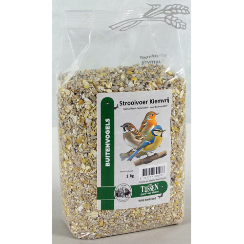 Tijssen goed voor dieren Strooivoer Kiemvrij 1 kg.