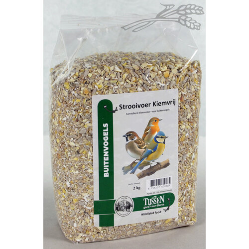 Tijssen goed voor dieren Strooivoer Kiemvrij 2 kg.