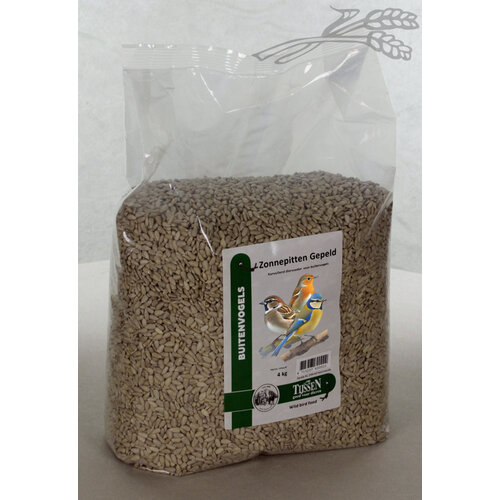 Tijssen goed voor dieren Zonnepitten Gepeld 4 kg.