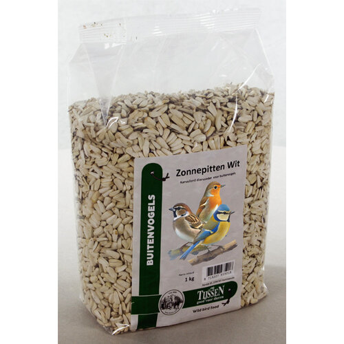Tijssen goed voor dieren Zonnepitten Wit 1 kg.