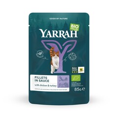 Yarrah Yarrah Kat Pouch Turkey in Gravy 85 gr.