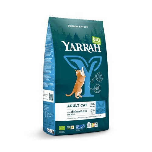 Yarrah Yarrah Kat Bio Brok Vis & Kip 2,4 kg.