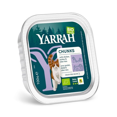 Yarrah Yarrah Kat Alu Br.Kip/Kalkoen 100 gr.