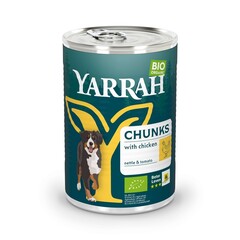 Yarrah Yarrah Hond Blik Br.Kip in Saus 405 gr.
